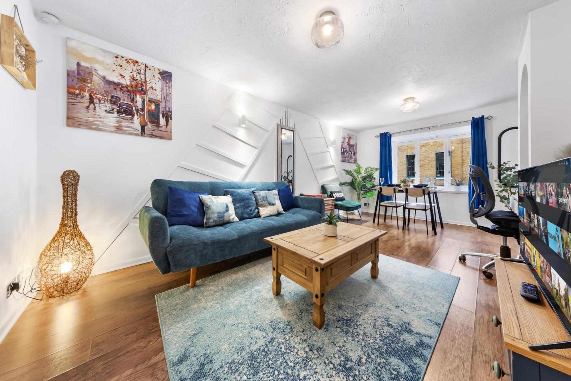 Quirky Canary 2Bed, Free Parking, Smart Tv & Games London Exterior foto