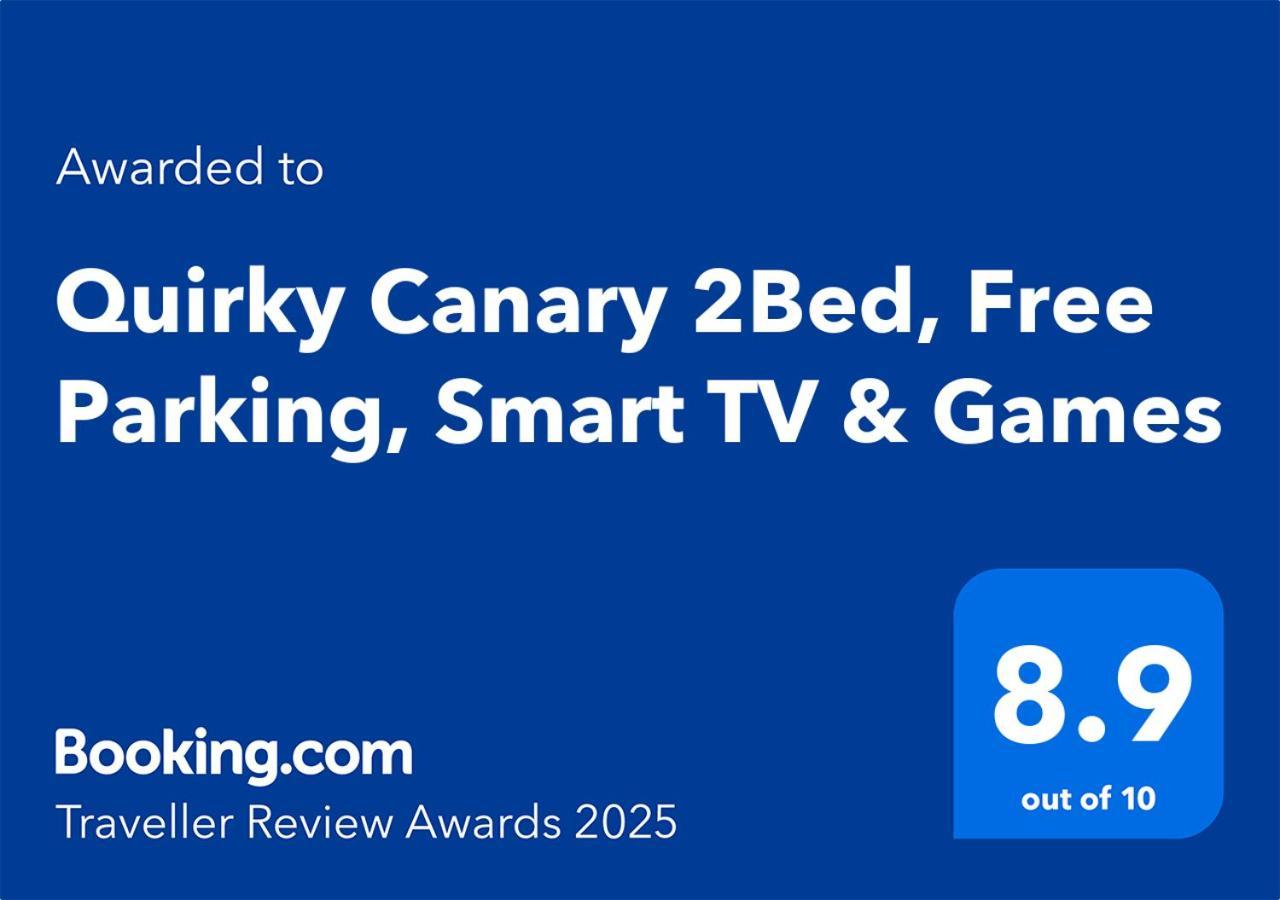 Quirky Canary 2Bed, Free Parking, Smart Tv & Games London Exterior foto